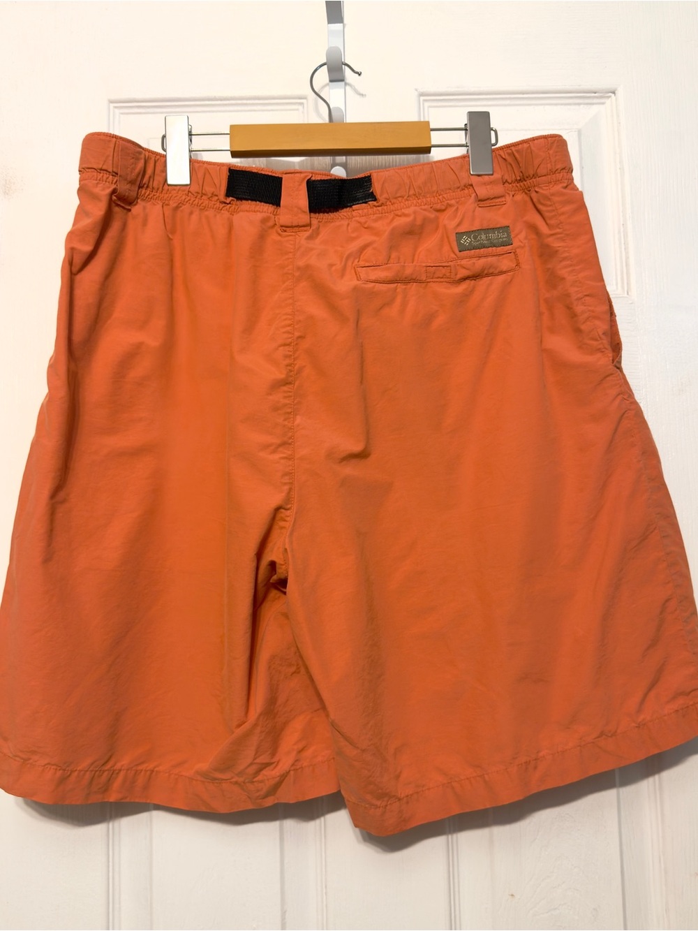 Columbia Orange Outdoor Short Orange Men Size L - Picture 8 of 11